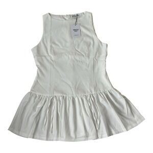 Princess Polly Milienne Mini Dress In White |‎     Size 12